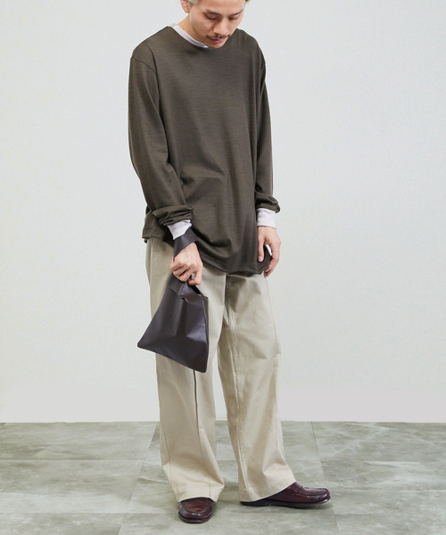 And A アンドエー / FINE LEATHER MARCHE BAG レザーマルシェバッ