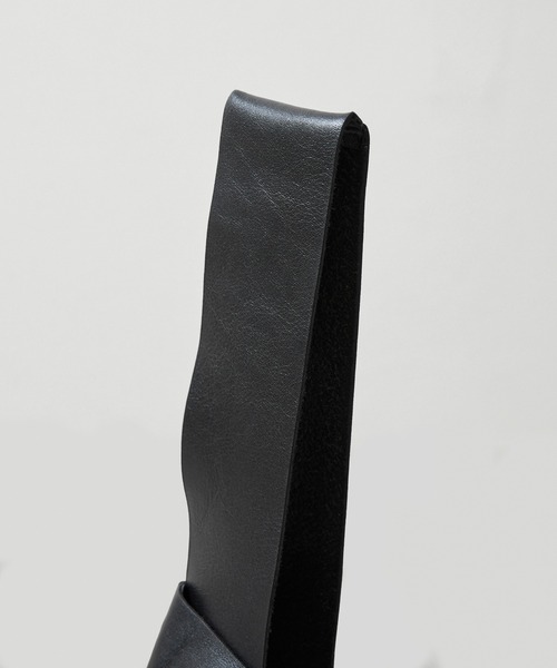 And A(アンドエー)の「And A アンドエー / FINE LEATHER MARCHE BAG レザーマルシェバッグ コンビニエンスバッグ / AA-A23U004(トートバッグ・メンズ・ブラック/オフホワイト/ダークブラウン・FREE)」の12枚目の写真