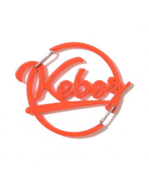KEBOZ（ケボズ）の「BB LOGO CARABINER（キーケース/キーアクセサリー・メンズ・ブラック/シルバー/レッド/ブルー/グリーン/オレンジ/イエロー・FREE）」の6枚目の写真