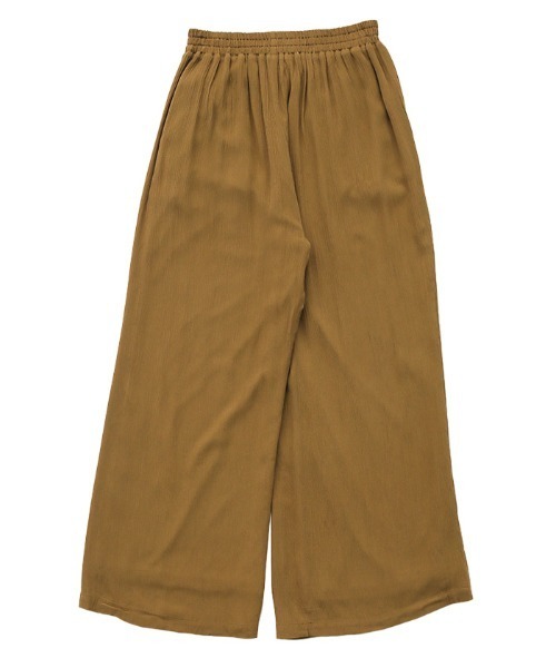 select MOCA by son（セレクトモカバイソン）の「リラックスギャザーワイドパンツ（その他パンツ・レディース・ブラウン/ブラック/アイボリー・FREE）」の18枚目の写真