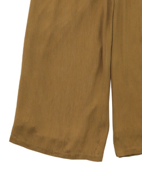 select MOCA by son（セレクトモカバイソン）の「リラックスギャザーワイドパンツ（その他パンツ・レディース・ブラウン/ブラック/アイボリー・FREE）」の21枚目の写真