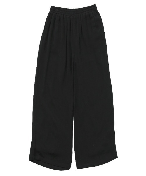 select MOCA by son（セレクトモカバイソン）の「リラックスギャザーワイドパンツ（その他パンツ・レディース・ブラウン/ブラック/アイボリー・FREE）」の15枚目の写真