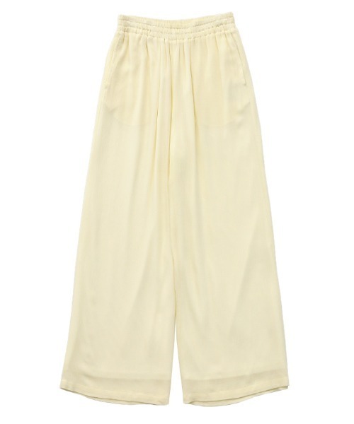 select MOCA by son（セレクトモカバイソン）の「リラックスギャザーワイドパンツ（その他パンツ・レディース・ブラウン/ブラック/アイボリー・FREE）」の16枚目の写真