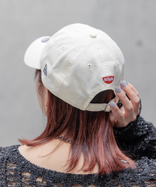 PAGEBOY(ページボーイ)の「NEWERA/CUPNOODLE CAP(キャップ・レディース・ブラウン/オフホワイト・FREE)」の4枚目の写真