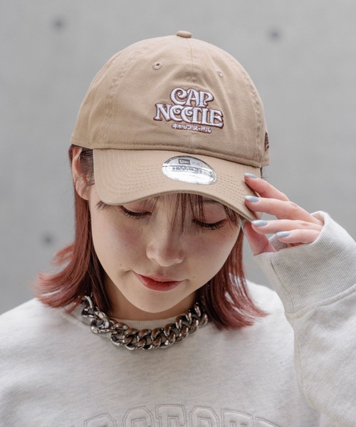 PAGEBOY(ページボーイ)の「NEWERA/CUPNOODLE CAP(キャップ・レディース・ブラウン/オフホワイト・FREE)」の6枚目の写真