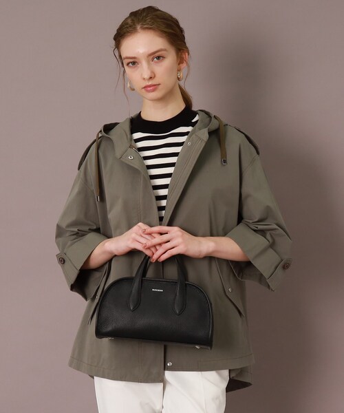 DRESSTERIOR（ドレステリア）の「◆【2WAY】テリーヌバッグ（ボストンバッグ・レディース・ベージュ/ブラック/オフホワイト・00）」の9枚目の写真