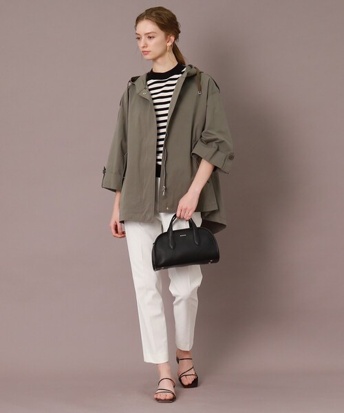 DRESSTERIOR（ドレステリア）の「◆【2WAY】テリーヌバッグ（ボストンバッグ・レディース・ベージュ/ブラック/オフホワイト・00）」の10枚目の写真