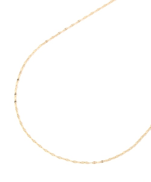 BAYFLOW（ベイフロー）の「ステンレスペタルチェーンネックレス（ネックレス・レディース・イエロー/ライトグレー・FREE）」の2枚目の写真