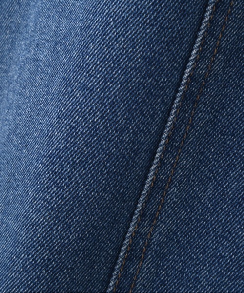 FREE'S MART（フリーズマート）の「[低身長サイズ/Sシリーズ]フロントボタンデニムキャミワンピース（ワンピース・レディース・インディゴブルー/ライトインディゴブルー・SMALL/MEDIUM/X-SMALL）」の13枚目の写真