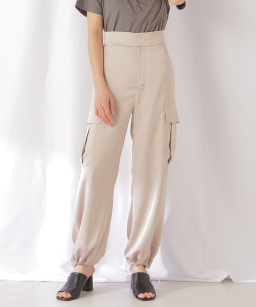 JILL by JILL STUART(ジルバイジルスチュアート)の「◇バリエーションカーゴパンツ(カーゴパンツ・レディース・ベージュ/ホワイト/ブラック/カーキ・SMALL/MEDIUM)」の1枚目の写真