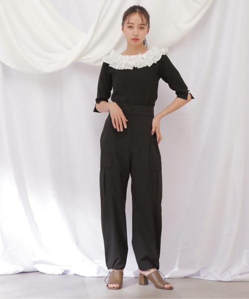 JILL by JILL STUART(ジルバイジルスチュアート)の「◇バリエーションカーゴパンツ(カーゴパンツ・レディース・ベージュ/ホワイト/ブラック/カーキ・SMALL/MEDIUM)」の15枚目の写真