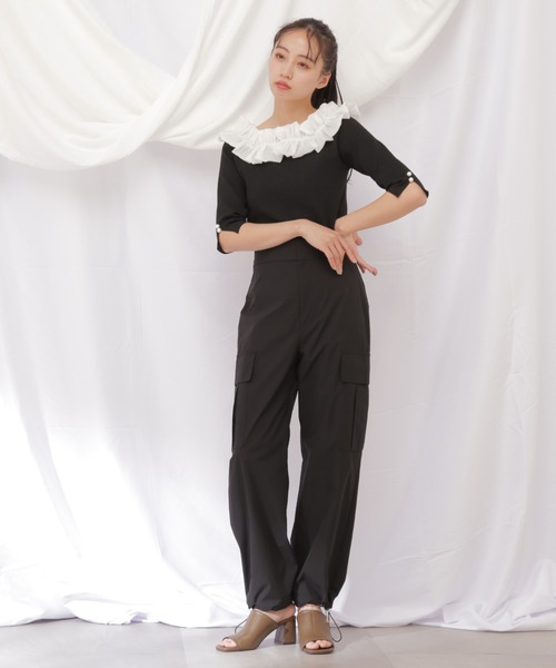 JILL by JILL STUART(ジルバイジルスチュアート)の「◇バリエーションカーゴパンツ(カーゴパンツ・レディース・ベージュ/ホワイト/ブラック/カーキ・SMALL/MEDIUM)」の14枚目の写真