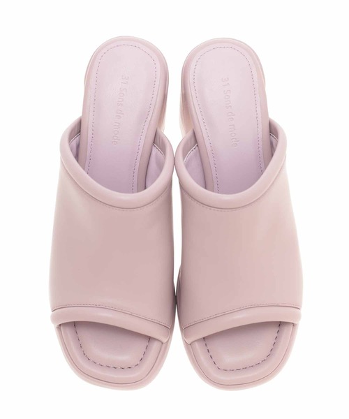 31 Sons de mode（トランテアン　ソン　ドゥ　モード）の「ストームサンダル（サンダル・レディース・クリーム/ピンク/ブラック・S/M/L）」の7枚目の写真