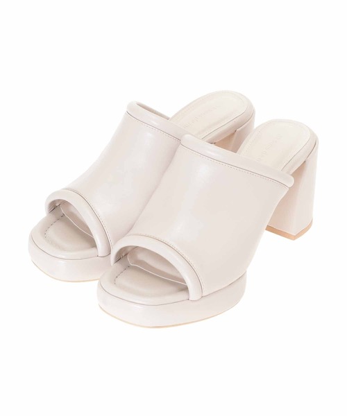 31 Sons de mode（トランテアン　ソン　ドゥ　モード）の「ストームサンダル（サンダル・レディース・クリーム/ピンク/ブラック・S/M/L）」の4枚目の写真