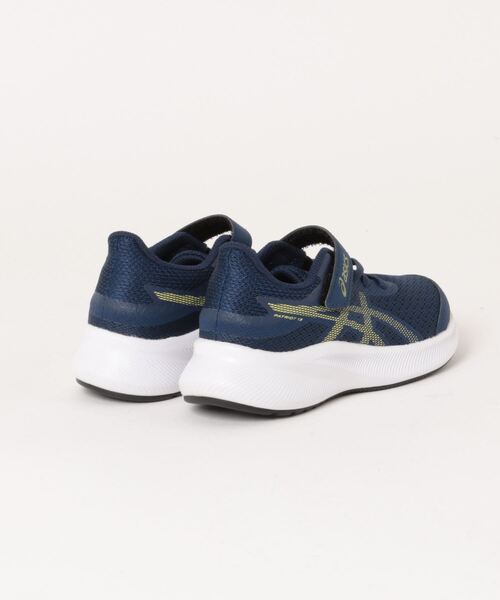 ASICS（アシックス）の「ASICS アシックス PATRIOT 13 PS【軽量】キッズスニーカー ランニングシューズ ストラップ(パトリオット13PS) 1014A264（スニーカー・キッズ・ネイビー/ブラック/ブラック×ブルー・17.0cm/17.5cm/18.5cm/19.5cm/20.0cm/20.5cm/21.0cm/21.5cm/22.0cm）」の4枚目の写真