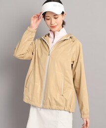 adabat | 【撥水加工／防風】エンボスロゴデザイン 長袖アウター(ブルゾン)