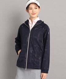 adabat | 【撥水加工／防風】エンボスロゴデザイン 長袖アウター(ブルゾン)