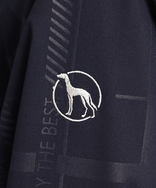 adabat（アダバット）の「◆【撥水加工／防風】エンボスロゴデザイン 長袖アウター（ブルゾン・レディース・グリーン/ネイビー/ベージュ・40/38/42）」の15枚目の写真