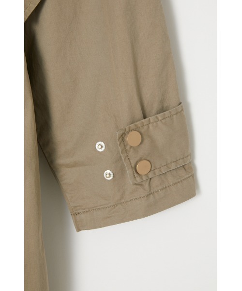 THROW by SLY(スローバイスライ)の「THROW TRENCH JUMPSUITS トレンチ ジャンプスーツ(つなぎ/オールインワン・レディース・ライトブラック/ベージュ・FREE)」の7枚目の写真