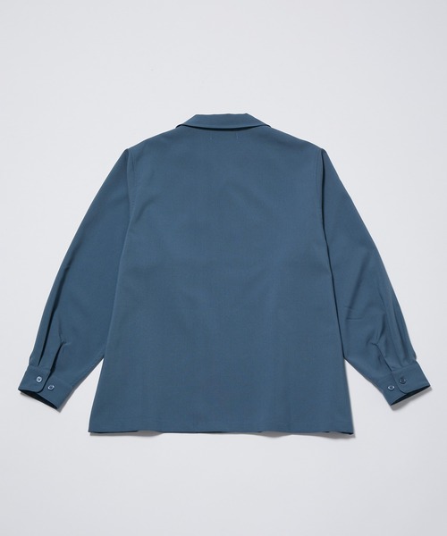  j.n.r.d（ジェー・エヌ・アール・ディー）の「【セットアップ対応】j.n.r.d/エコストリッチCPOシャツ（シャツ/ブラウス・メンズ・ベージュ/ライトグリーン/ブルー・M/LL/L）」の4枚目の写真