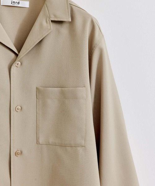  j.n.r.d（ジェー・エヌ・アール・ディー）の「【セットアップ対応】j.n.r.d/エコストリッチCPOシャツ（シャツ/ブラウス・メンズ・ベージュ/ライトグリーン/ブルー・M/LL/L）」の17枚目の写真