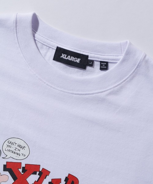 XLARGE(エクストララージ)の「XLARGE RADIO S/S TEE(Tシャツ/カットソー・メンズ・ホワイト/ネイビー/ブラック・S/M/L/XL)」の8枚目の写真