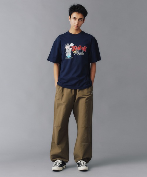 XLARGE(エクストララージ)の「XLARGE RADIO S/S TEE(Tシャツ/カットソー・メンズ・ホワイト/ネイビー/ブラック・S/M/L/XL)」の4枚目の写真