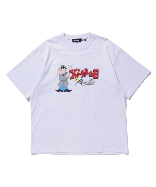 XLARGE(エクストララージ)の「XLARGE RADIO S/S TEE(Tシャツ/カットソー・メンズ・ホワイト/ネイビー/ブラック・S/M/L/XL)」の13枚目の写真