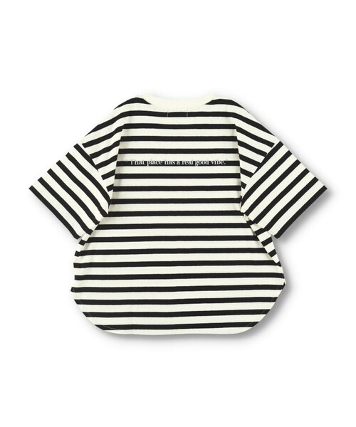 BRANSHES(ブランシェス)の「【男女兼用】BIGシルエット6分袖Tシャツ(Tシャツ/カットソー・キッズ・その他/ブラック/オフホワイト/ピンク/ネイビー・130/110/120/140/160/150/100)」の16枚目の写真