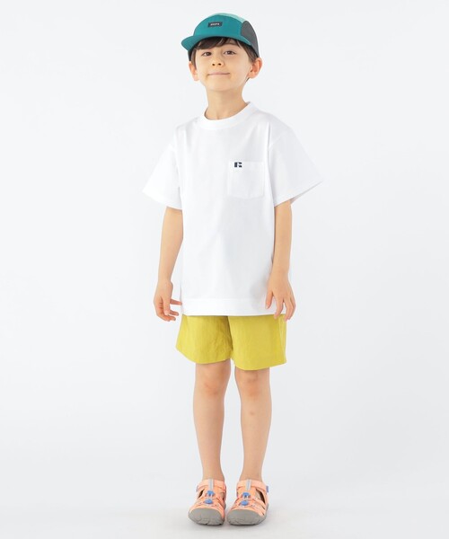 Russell Athletic（ラッセルアスレティック）の「【SHIPS KIDS別注】RUSSELL ATHLETIC:100～130cm /〈吸水速乾/抗菌/防臭〉TEE（Tシャツ/カットソー・キッズ・チャコールグレー/ホワイト系/ベージュ・100/110/120/130）」の8枚目の写真
