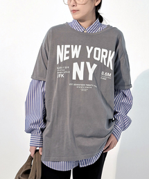 AP STUDIO | 【OFF DUTY】NEW YORK OVERSIZED TEE(Tシャツ/カットソー)