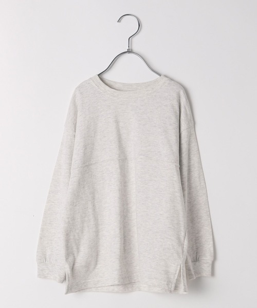 BAYFLOW（ベイフロー）の「[プチプラ★\1791］新色入荷!!ベーシックBIG TEE（KIDS）（Tシャツ/カットソー・キッズ・パープル/オフホワイト/チャコール/ナチュラル/グリーン/ブルー/ブラック/レッド・120cm/130cm/140cm/110cm/150cm）」の20枚目の写真