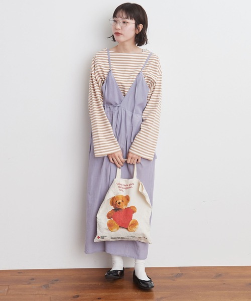 H408*fig london フィグロンドン☆ストライプ柄☆ウール☆ワンピース H408*fig london フィグロンドン☆ストライプ柄☆ウール☆ワンピース