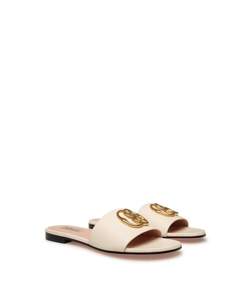 BALLY(バリー)の「GHIS(サンダル・レディース・ホワイト・38/37.5/37/36.5/36/35)」の2枚目の写真