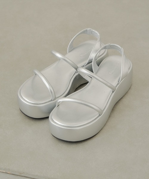 セール】ダブルコードボリュームサンダル（サンダル）｜Chico（チコ