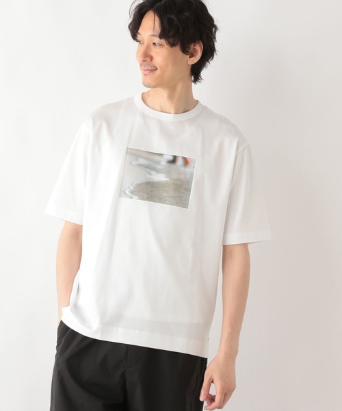 GLOBAL WORK（グローバルワーク）の「リッチクリーンTEEプリント/半袖