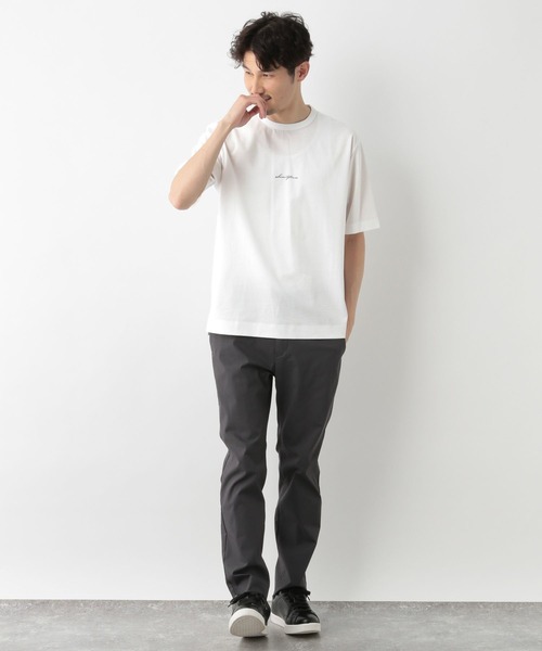 GLOBAL WORK（グローバルワーク）の「リッチクリーンTEEプリント/半袖/986783（Tシャツ/カットソー・メンズ・ダークグレー/その他1/ダークブルー/ダークグリーン/チャコールグレー/ホワイト系その他2/ライトグレー/ネイビー/グレー系その他3/ミント/グレー系その他7/ホワイト系2/ホワイト系3・SMALL/LARGE/X-LARGE/MEDIUM）」の18枚目の写真