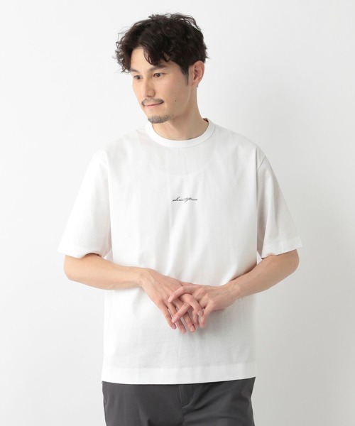 GLOBAL WORK（グローバルワーク）の「リッチクリーンTEEプリント/半袖/986783（Tシャツ/カットソー・メンズ・ダークグレー/その他1/ダークブルー/ダークグリーン/チャコールグレー/ホワイト系その他2/ライトグレー/ネイビー/グレー系その他3/ミント/グレー系その他7/ホワイト系2/ホワイト系3・SMALL/LARGE/X-LARGE/MEDIUM）」の20枚目の写真