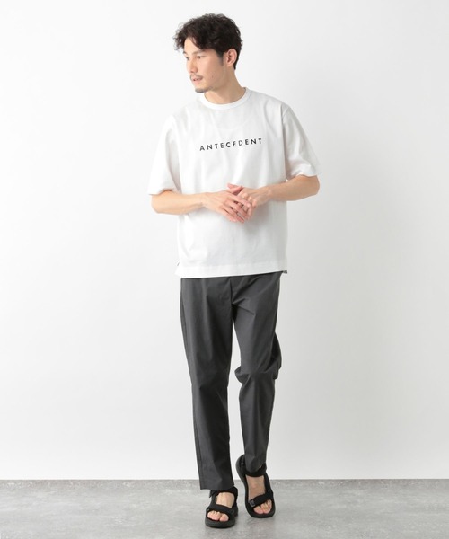 GLOBAL WORK（グローバルワーク）の「リッチクリーンTEEプリント/半袖/986783（Tシャツ/カットソー・メンズ・ダークグレー/その他1/ダークブルー/ダークグリーン/チャコールグレー/ホワイト系その他2/ライトグレー/ネイビー/グレー系その他3/ミント/グレー系その他7/ホワイト系2/ホワイト系3・SMALL/LARGE/X-LARGE/MEDIUM）」の22枚目の写真