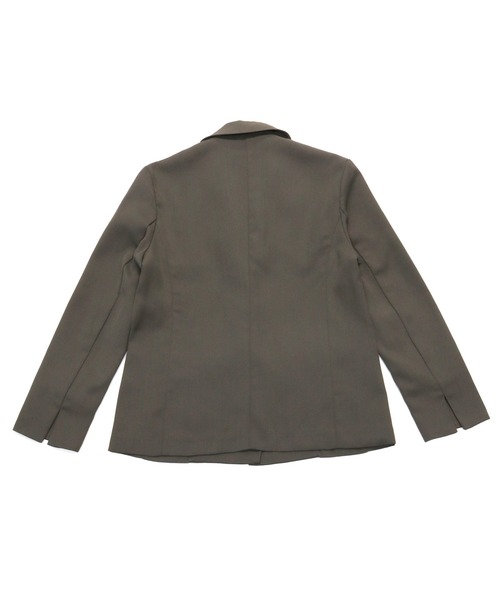TOKYO SHIRTS(トウキョウシャツ)の「レディスジャケット 長袖シングル(テーラードジャケット・レディース・ライトグリーン/アッシュブラウン・L/M)」の7枚目の写真