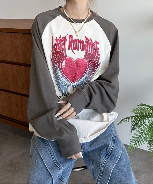 sedacle（セダクル）の「アソートラグランロンT（Tシャツ/カットソー・メンズ・ブルー/チャコールグレー/ブラック/レッド/ブラウン・MEDIUM/SMALL/LARGE）」の15枚目の写真