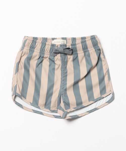 【セール】★Quincy Mae★BOYS SWIM SHORTS | OCEAN + LATTE STRIPE（その他ベビー用品）｜Quincy Mae（クインシーメイ） 5,643円