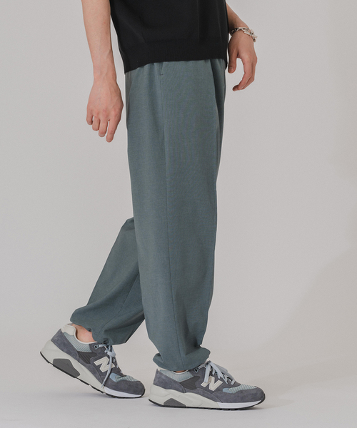 EDIFICE（エディフィス）の「ドライトロピカル バルーンフィットパンツ（スラックス・メンズ・チャコールグレー/サックスブルー/ブラック・SMALL/MEDIUM/LARGE）」の5枚目の写真