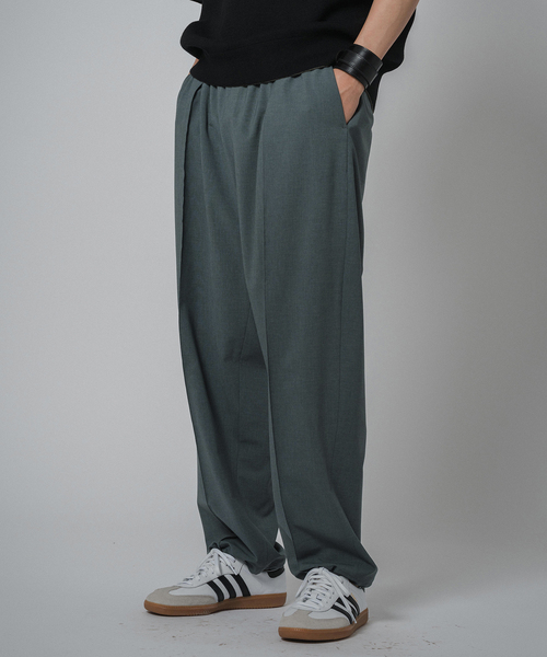 EDIFICE（エディフィス）の「ドライトロピカル バルーンフィットパンツ（スラックス・メンズ・チャコールグレー/サックスブルー/ブラック・SMALL/MEDIUM/LARGE）」の11枚目の写真