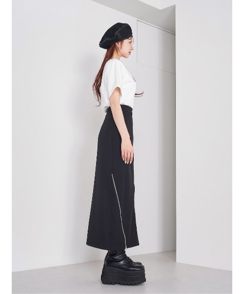 Darich(ダーリッチ)の「ボックスロゴTシャツ(Tシャツ/カットソー・レディース・ブラック/ベージュ/ホワイト・FREE)」の12枚目の写真