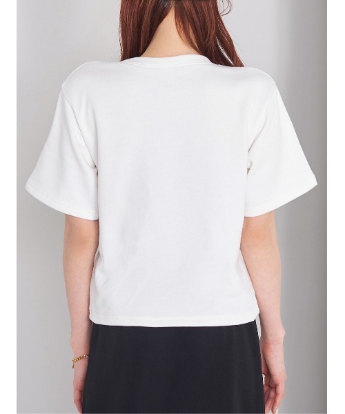 Darich(ダーリッチ)の「ボックスロゴTシャツ(Tシャツ/カットソー・レディース・ブラック/ベージュ/ホワイト・FREE)」の17枚目の写真