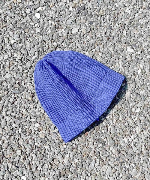 BAYBLO(ベイブロ)の「(KS)コットンショートワッチ(ニットキャップ/ビーニー・メンズ・グレー/ブルー/ブラック/イエロー/オレンジ/グリーン・FREE)」の1枚目の写真