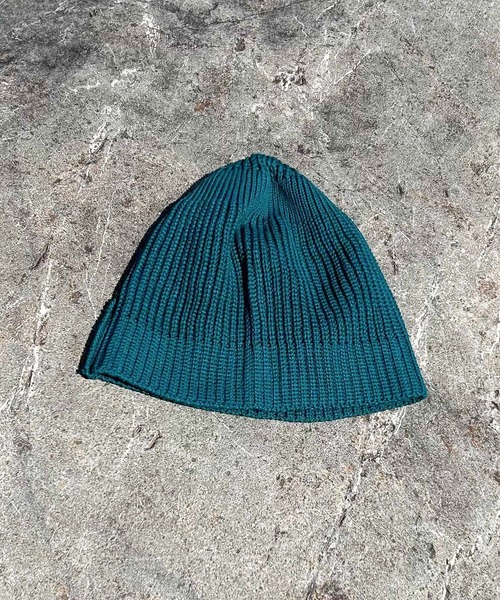 BAYBLO(ベイブロ)の「(KS)コットンショートワッチ(ニットキャップ/ビーニー・メンズ・グレー/ブルー/ブラック/イエロー/オレンジ/グリーン・FREE)」の4枚目の写真