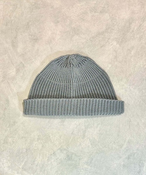 BAYBLO(ベイブロ)の「(KS)コットンショートワッチ(ニットキャップ/ビーニー・メンズ・グレー/ブルー/ブラック/イエロー/オレンジ/グリーン・FREE)」の16枚目の写真