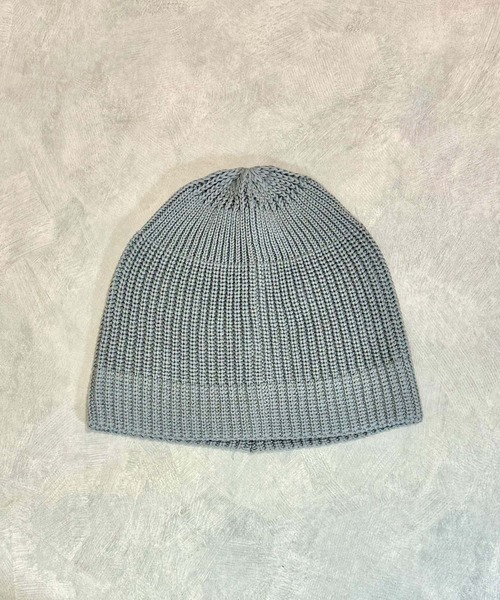 BAYBLO(ベイブロ)の「(KS)コットンショートワッチ(ニットキャップ/ビーニー・メンズ・グレー/ブルー/ブラック/イエロー/オレンジ/グリーン・FREE)」の17枚目の写真